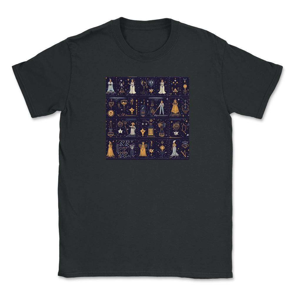 Tarot Card Design - Unisex T-Shirt - Black