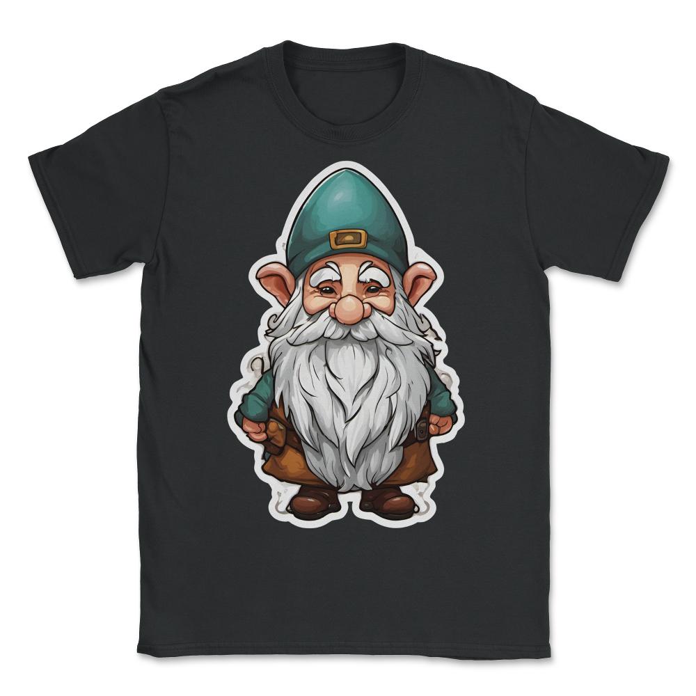 Gnome Unisex T-Shirt - Black