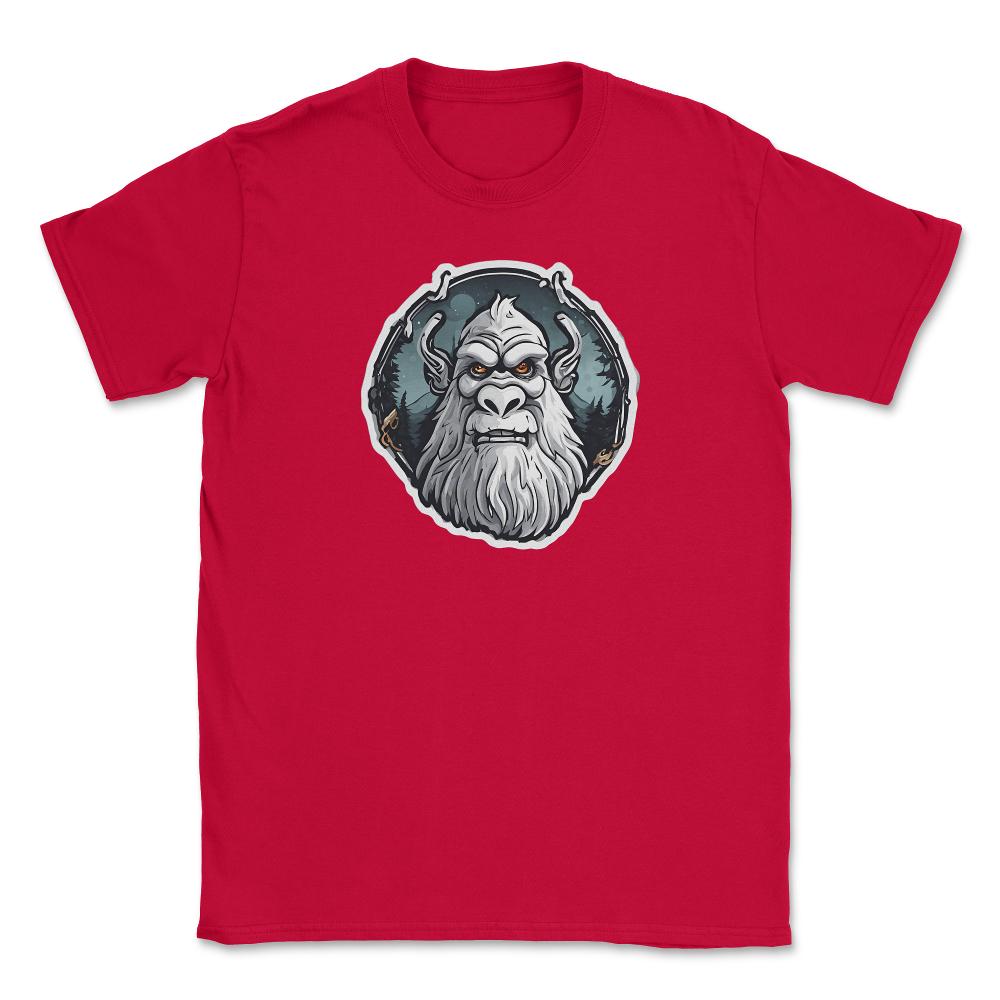 Yeti - Unisex T-Shirt - Red
