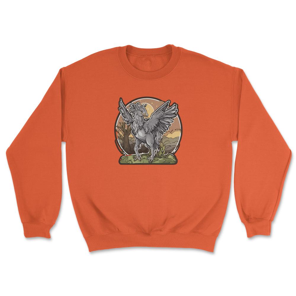 Hippogriff Unisex Sweatshirt - Orange