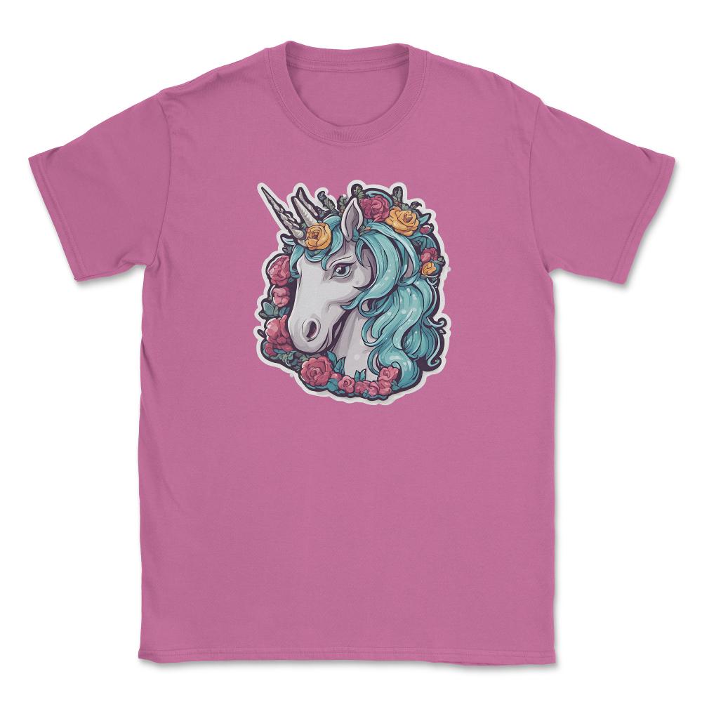 Unicorn_2 - Unisex T-Shirt - Azalea