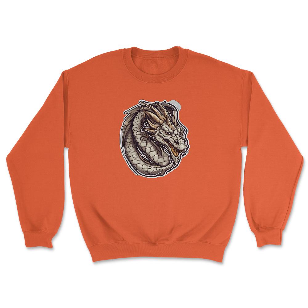 Dragon_2 Unisex Sweatshirt - Orange