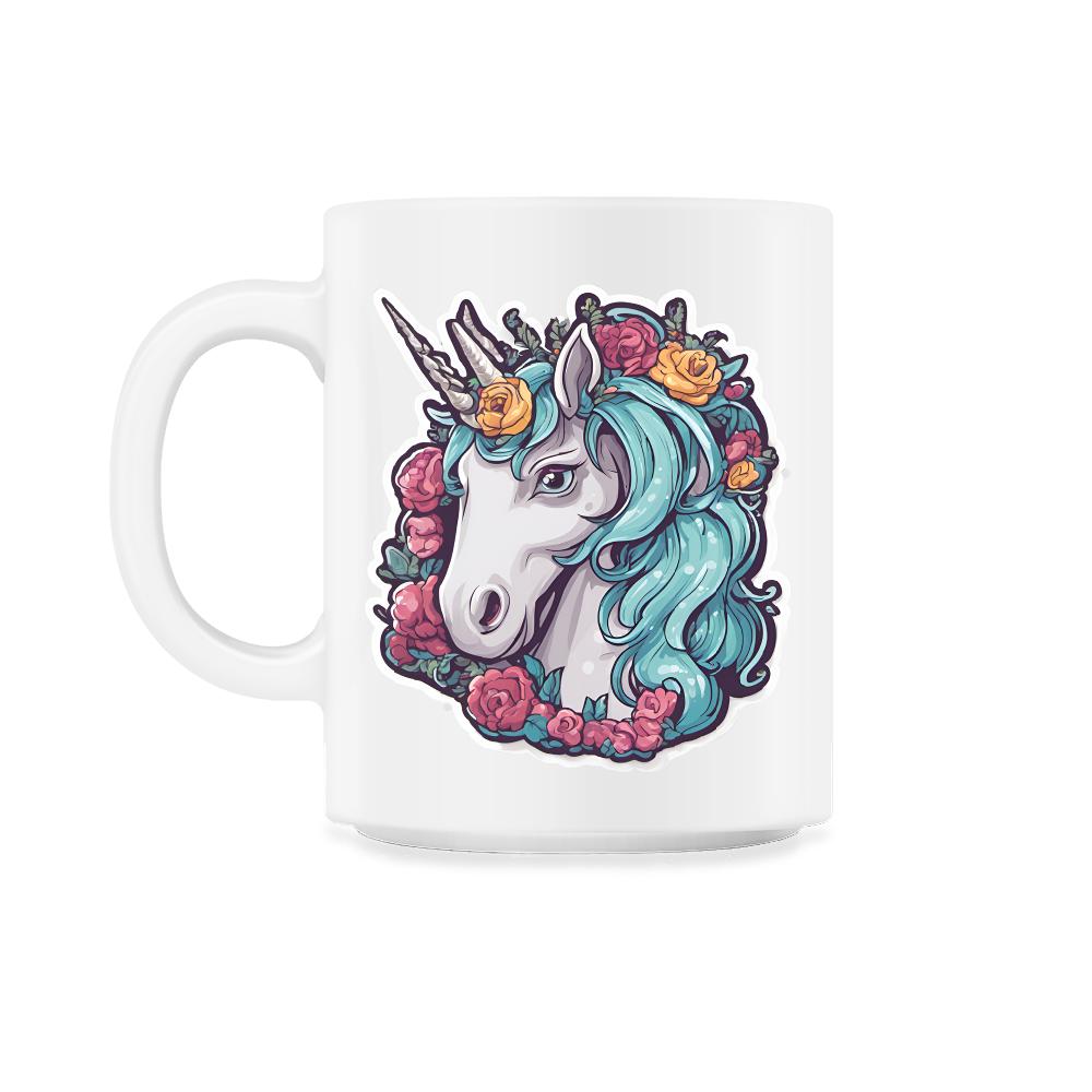 Unicorn_2 11oz Mug - White
