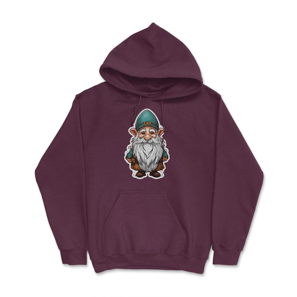 Gnome - Hoodie - Maroon