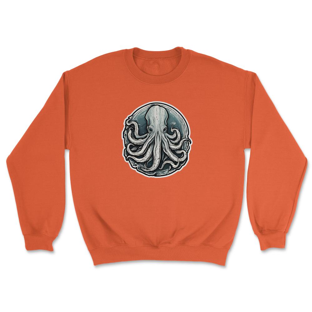 Kraken Unisex Sweatshirt - Orange