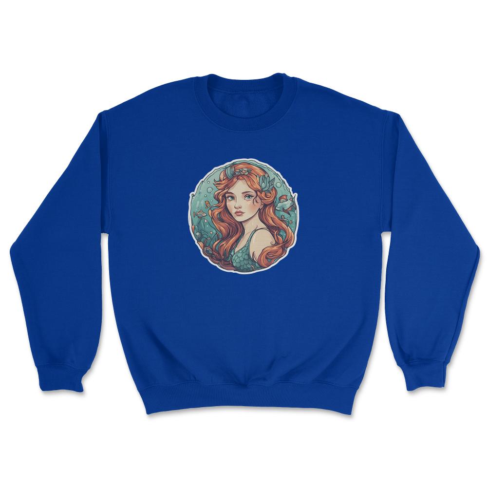 Mermaid Unisex Sweatshirt - Royal