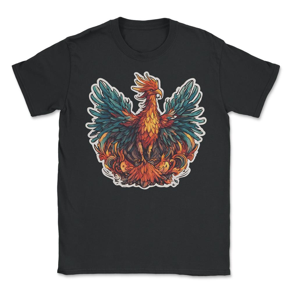 Phoenix Unisex T-Shirt - Black