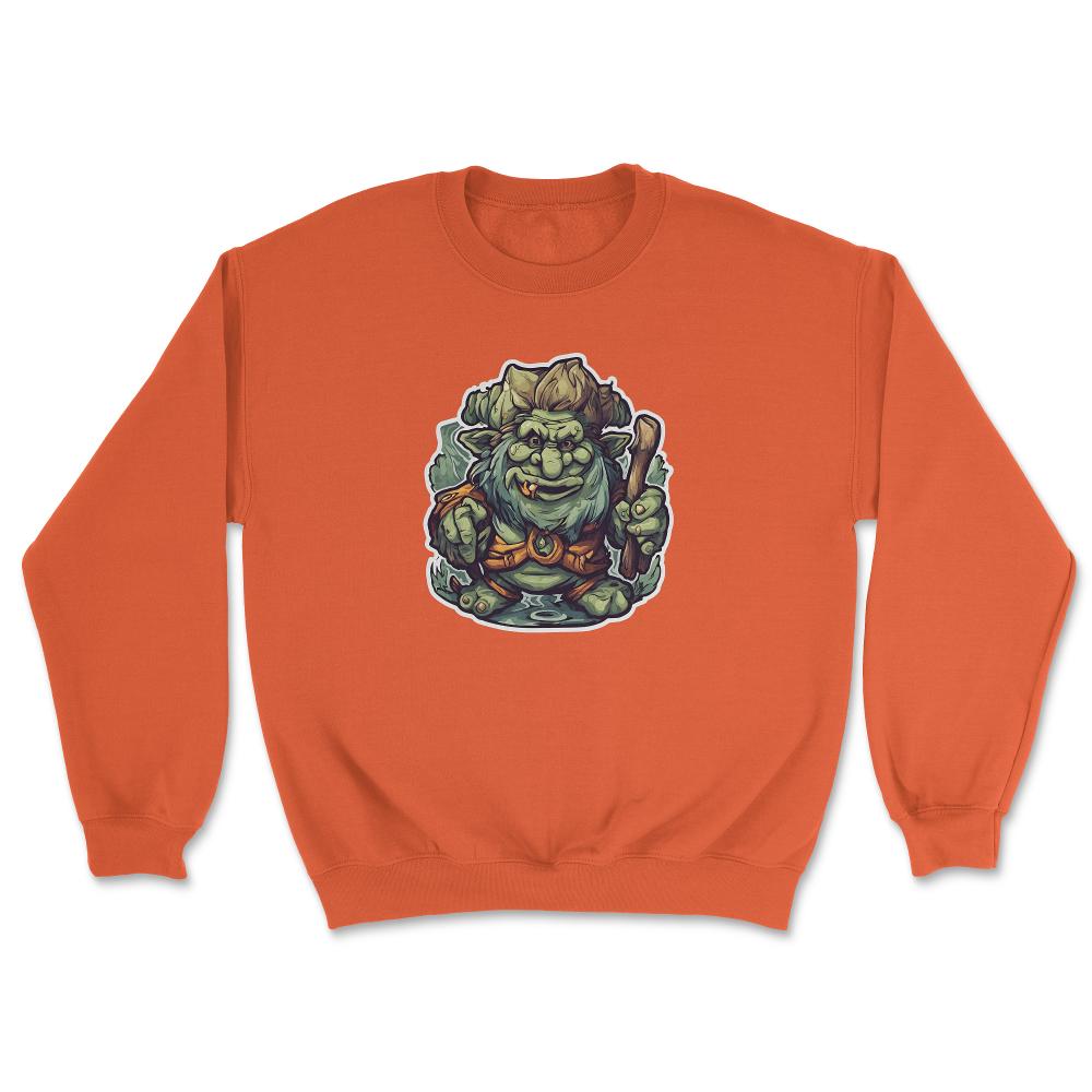 Troll Unisex Sweatshirt - Orange