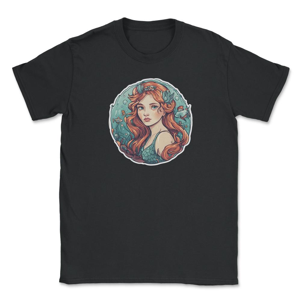 Mermaid - Unisex T-Shirt - Black