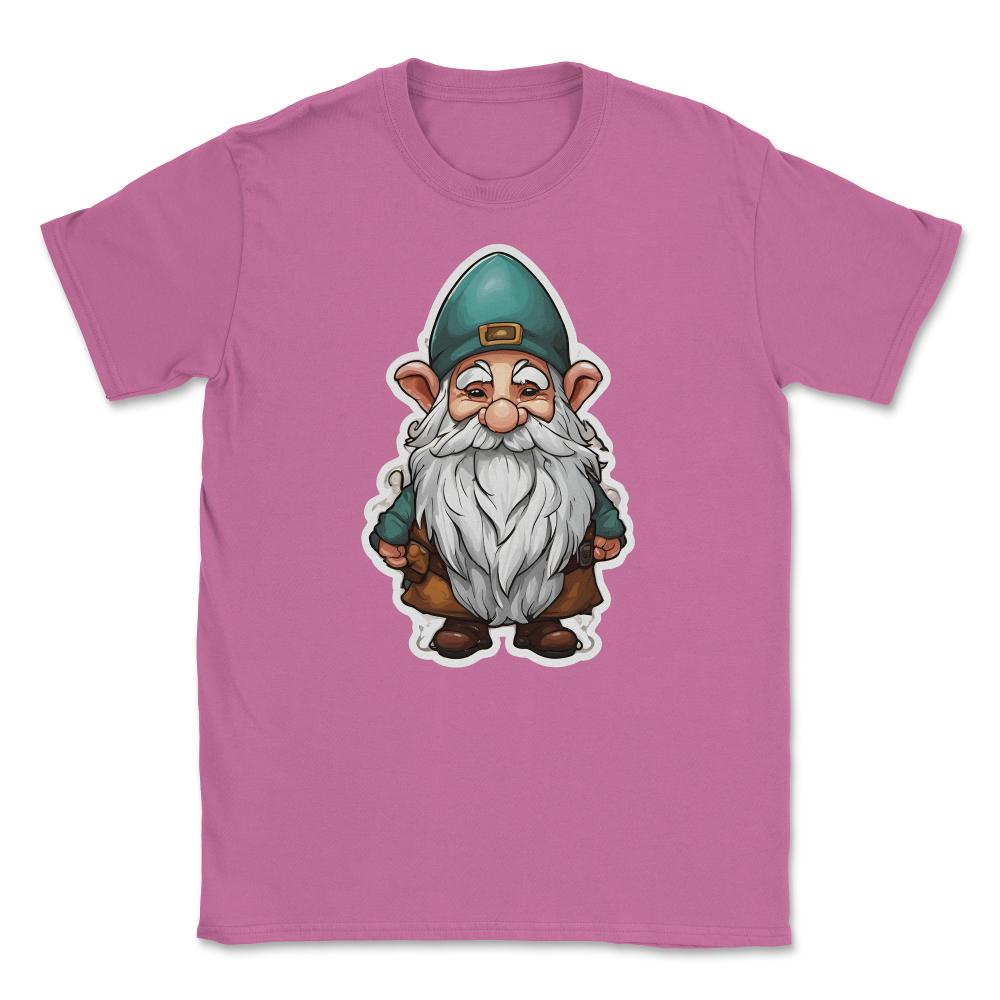 Gnome - Unisex T-Shirt - Azalea