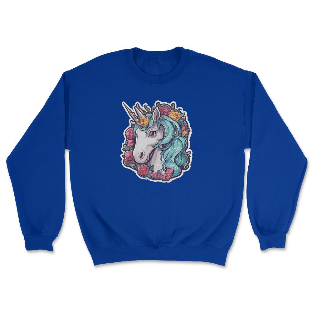 Unicorn_2 Unisex Sweatshirt - Royal