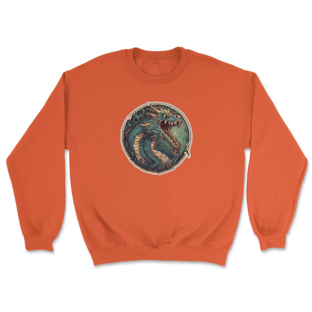 Dragon_1 Unisex Sweatshirt - Orange