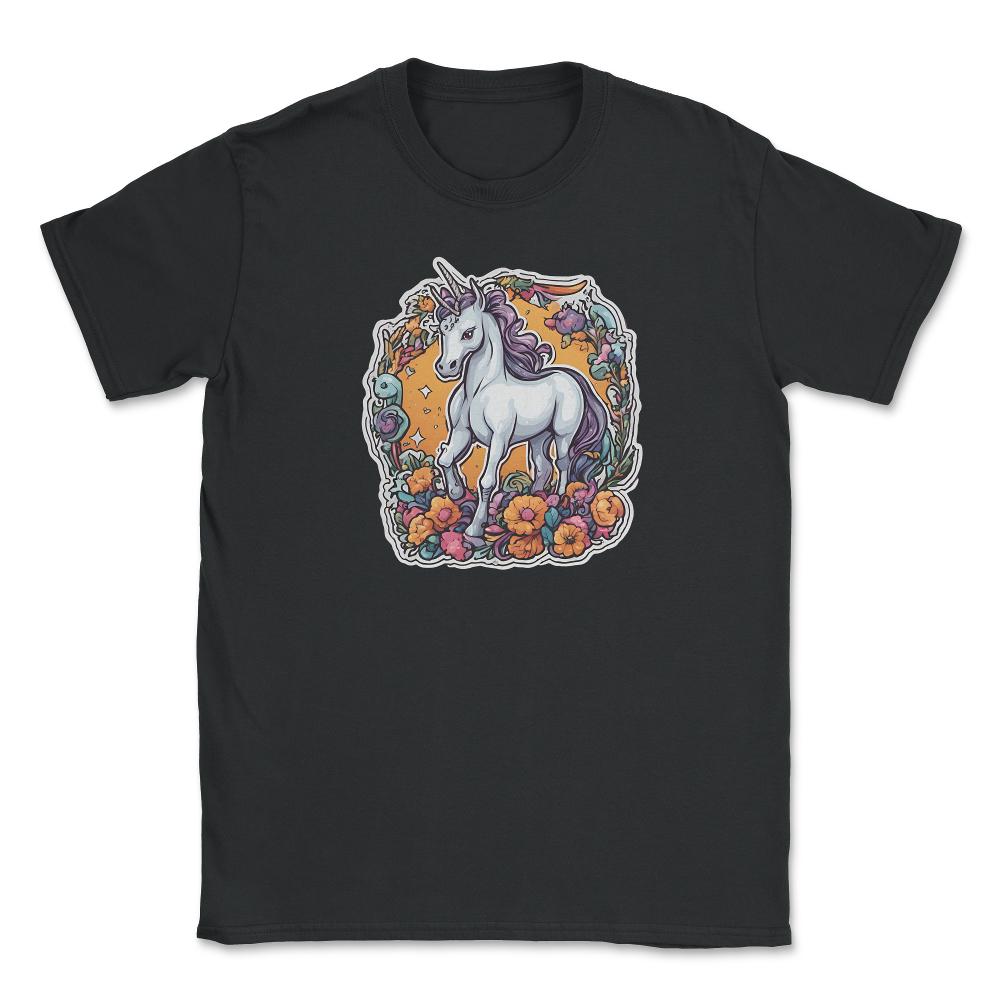 Unicorn_1 - Unisex T-Shirt - Black