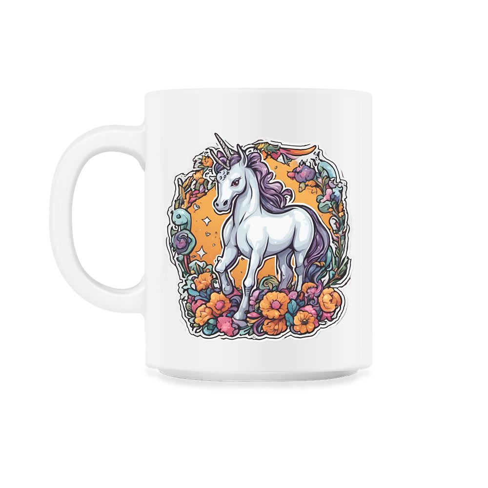 Unicorn_1 11oz Mug - White