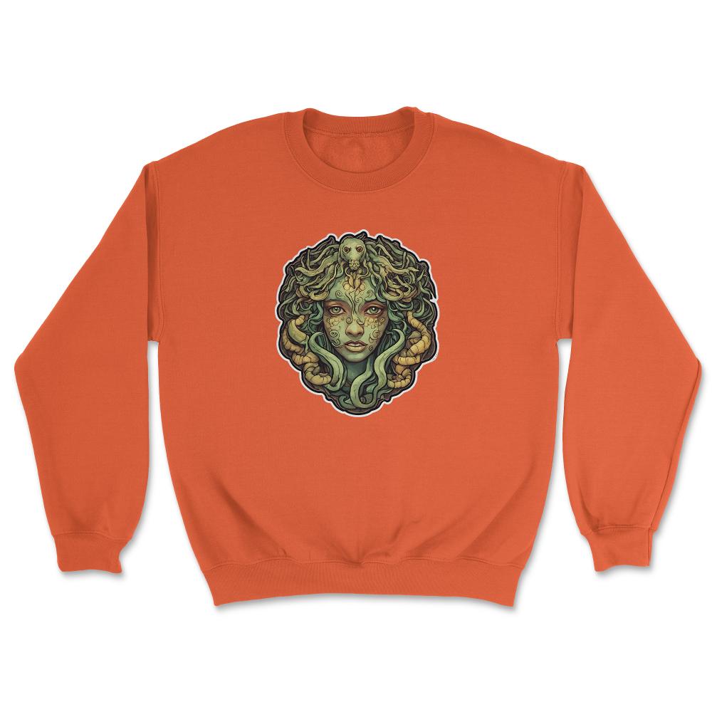 Gorgon Unisex Sweatshirt - Orange