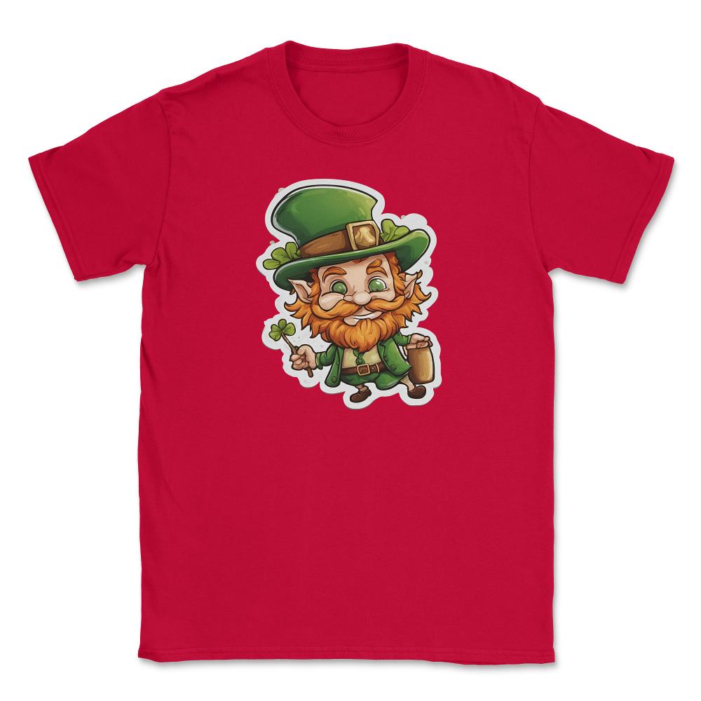 Leprechaun - Unisex T-Shirt - Red