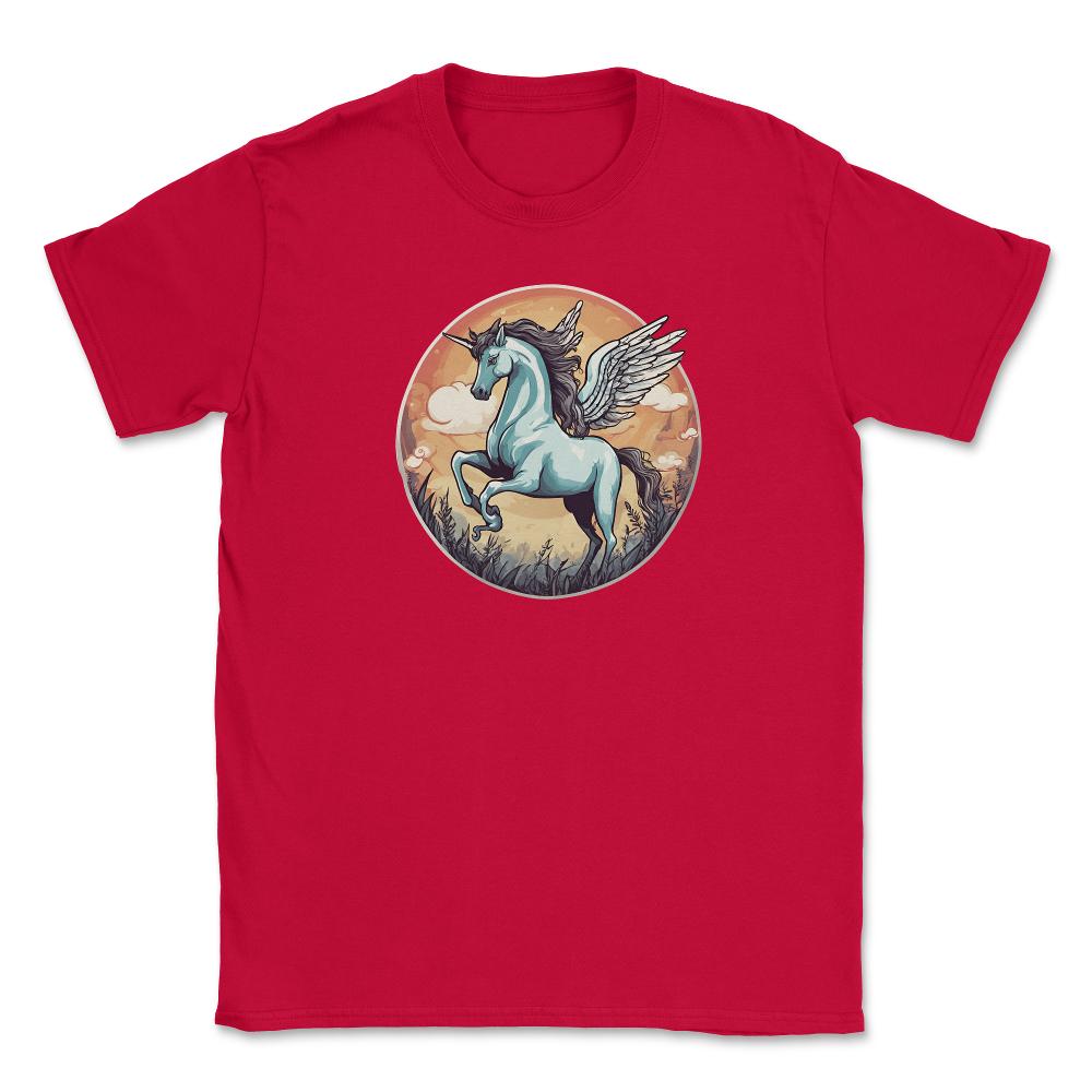 Pegasus - Unisex T-Shirt - Red