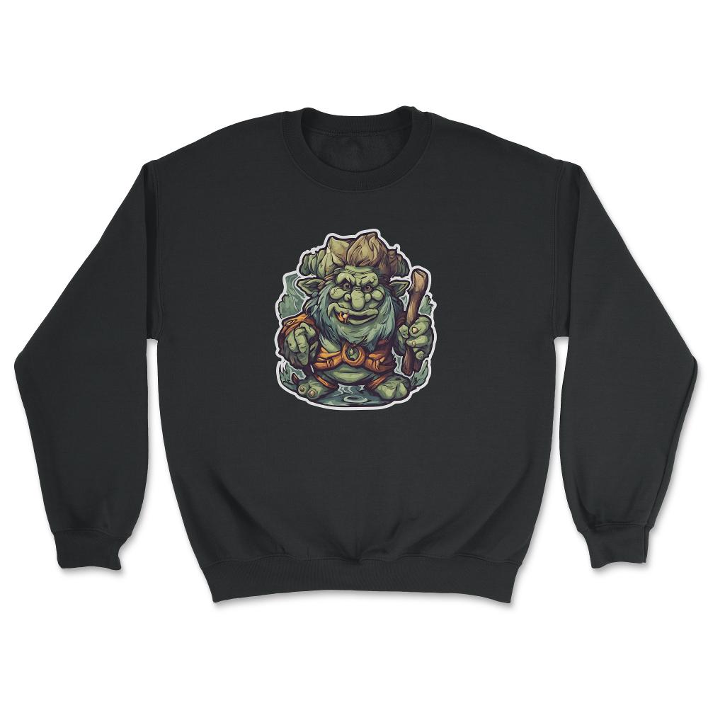 Troll Unisex Sweatshirt - Black