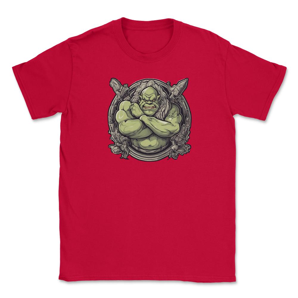 Ogre - Unisex T-Shirt - Red