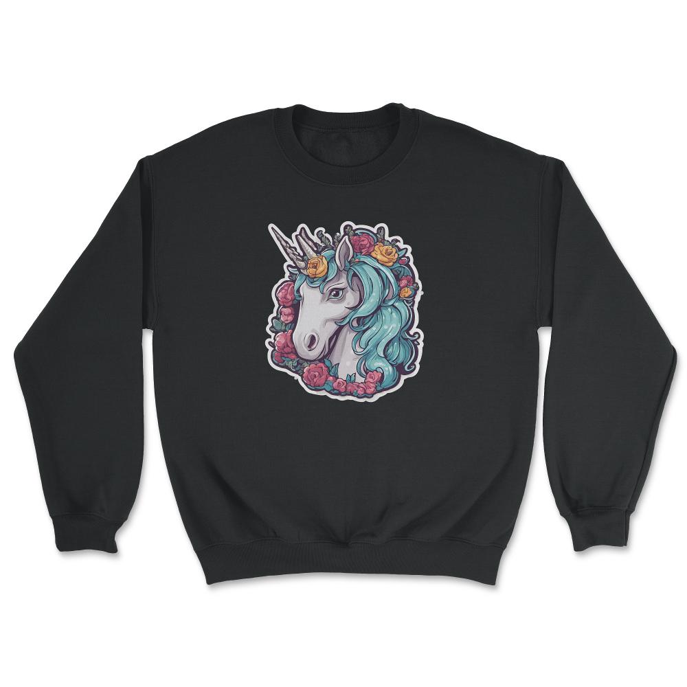 Unicorn_2 Unisex Sweatshirt - Black