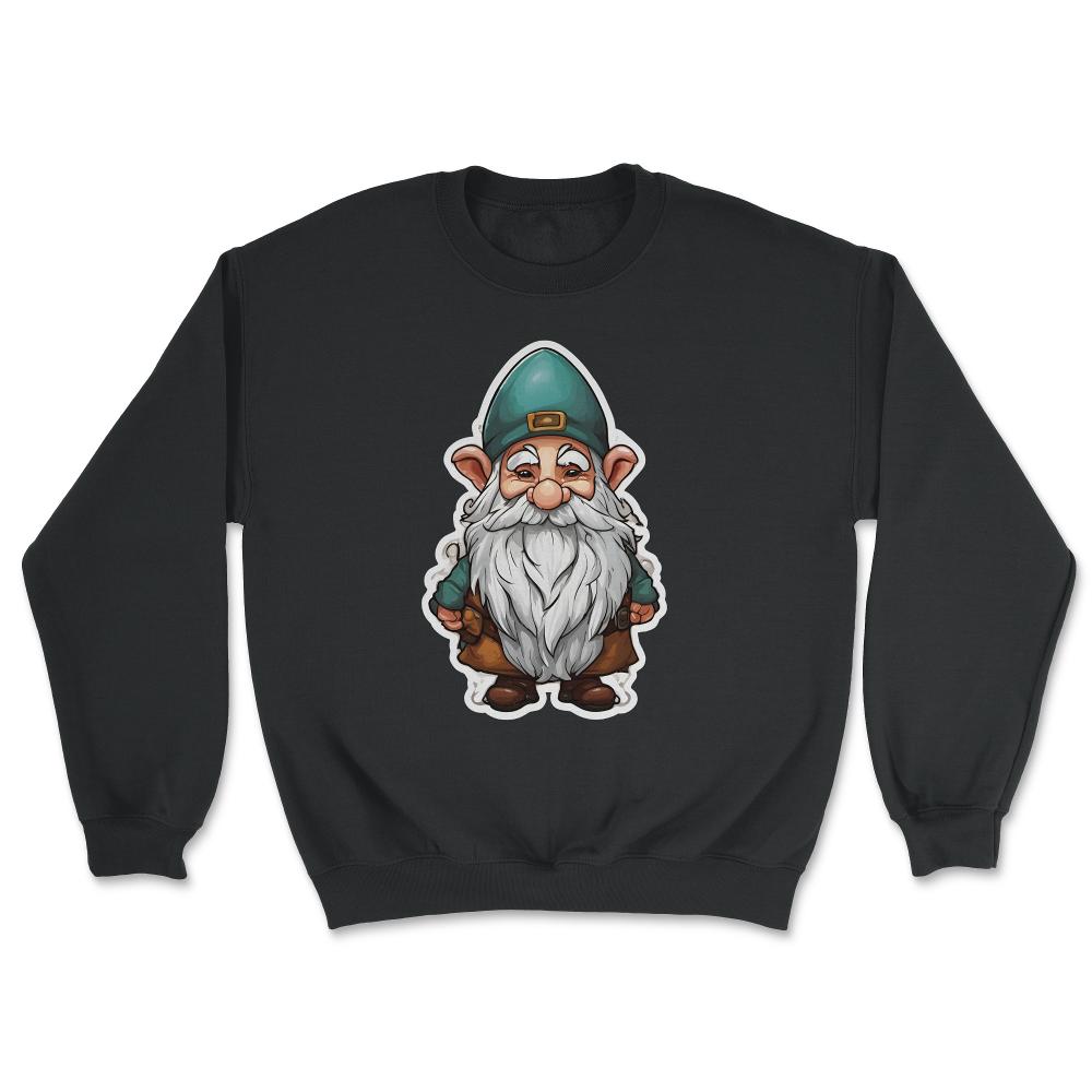 Gnome Unisex Sweatshirt - Black