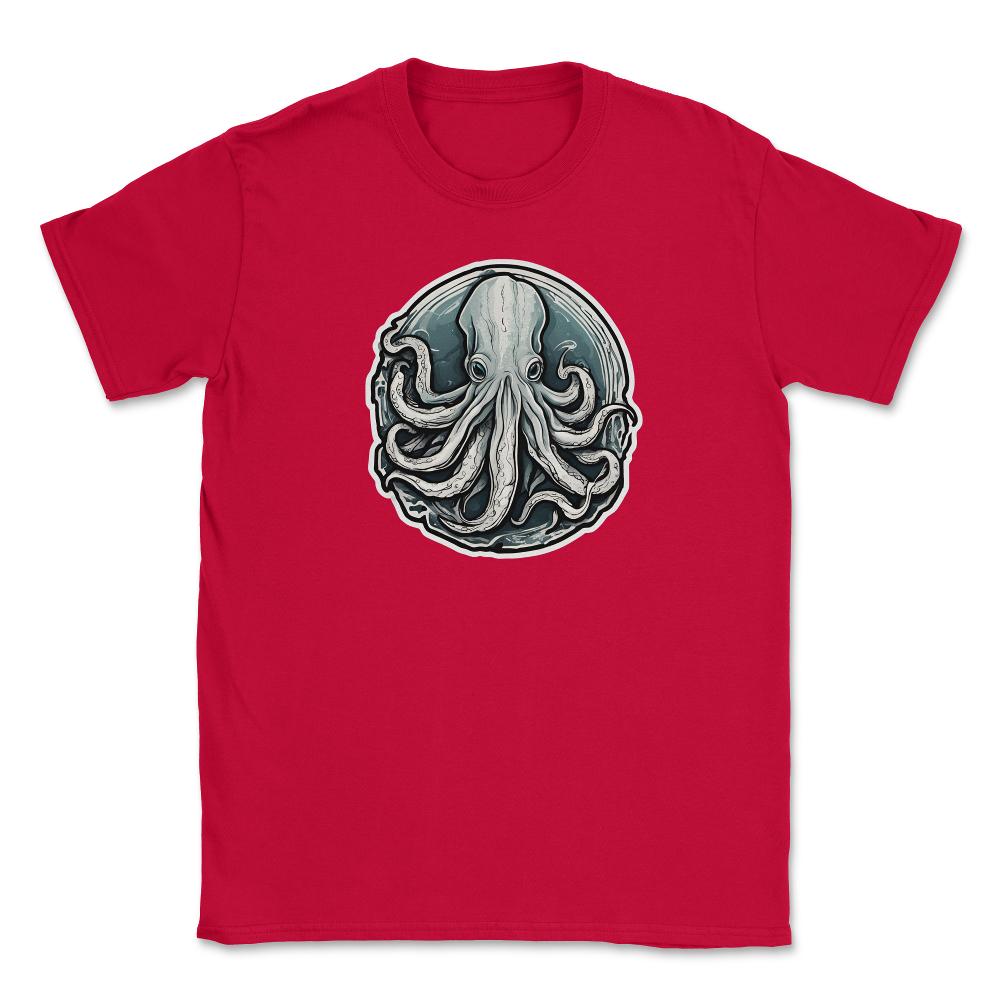 Kraken - Unisex T-Shirt - Red