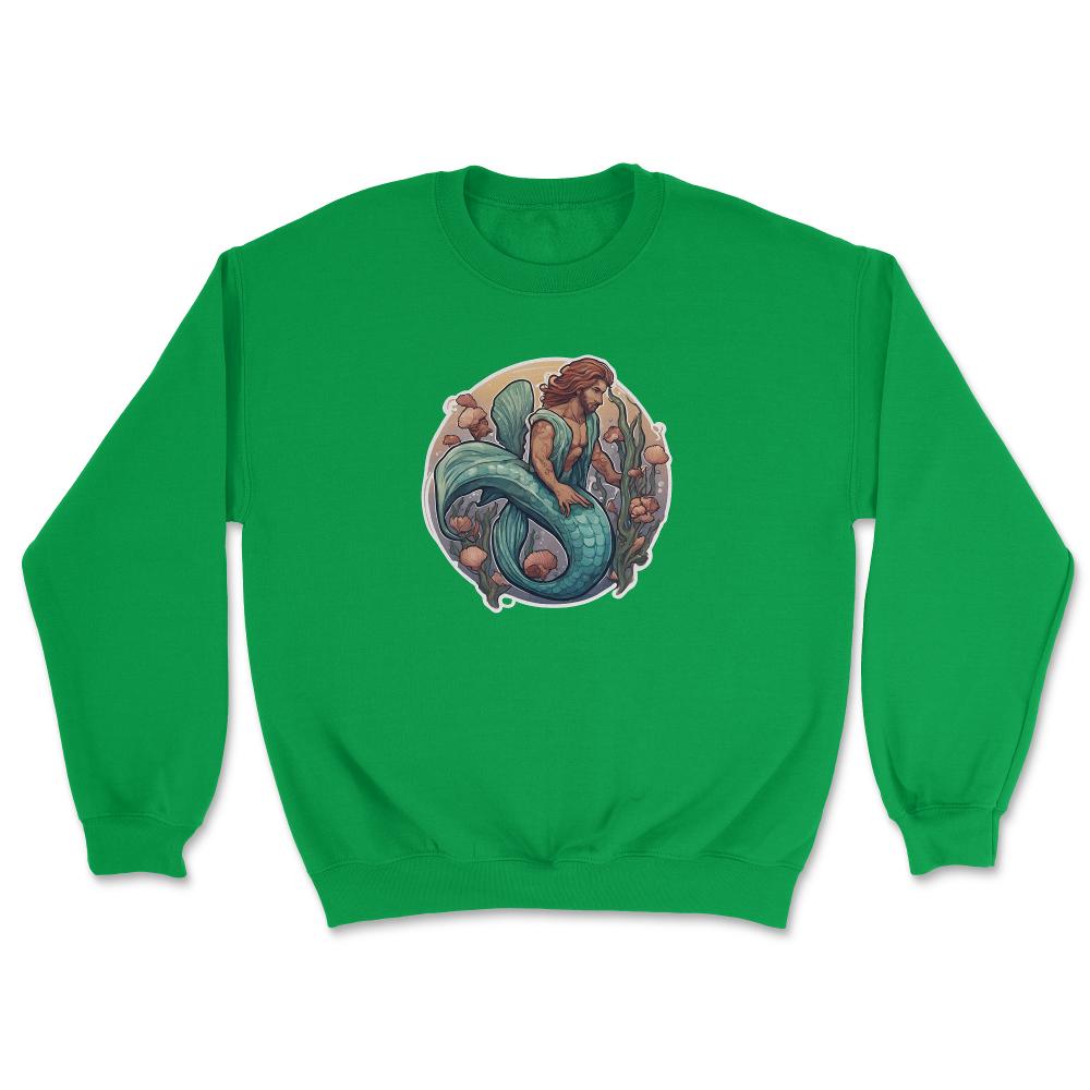 Merman Unisex Sweatshirt - Irish Green