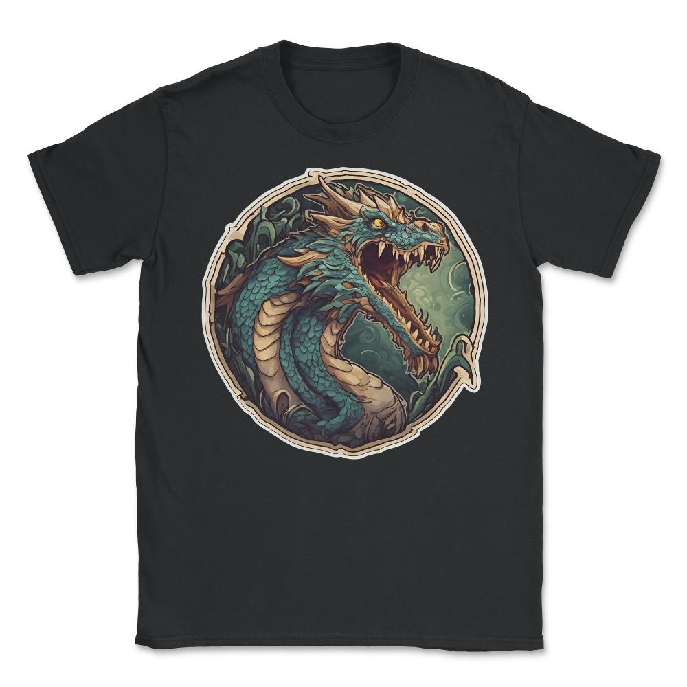 Dragon_1 Unisex T-Shirt - Black