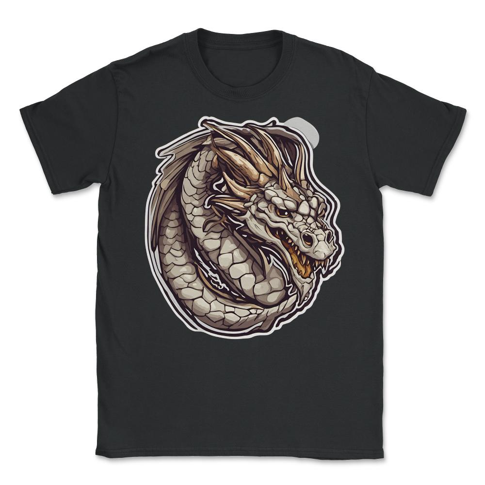 Dragon_2 Unisex T-Shirt - Black