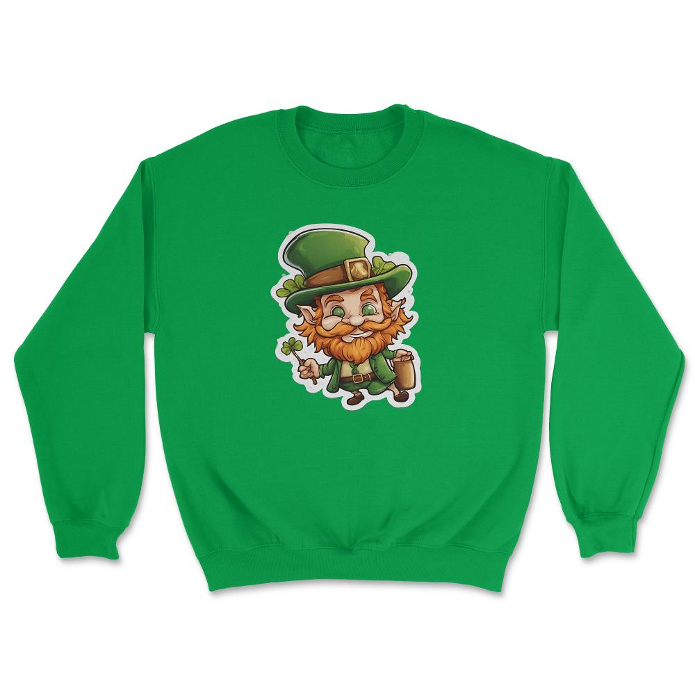 Leprechaun Unisex Sweatshirt - Irish Green