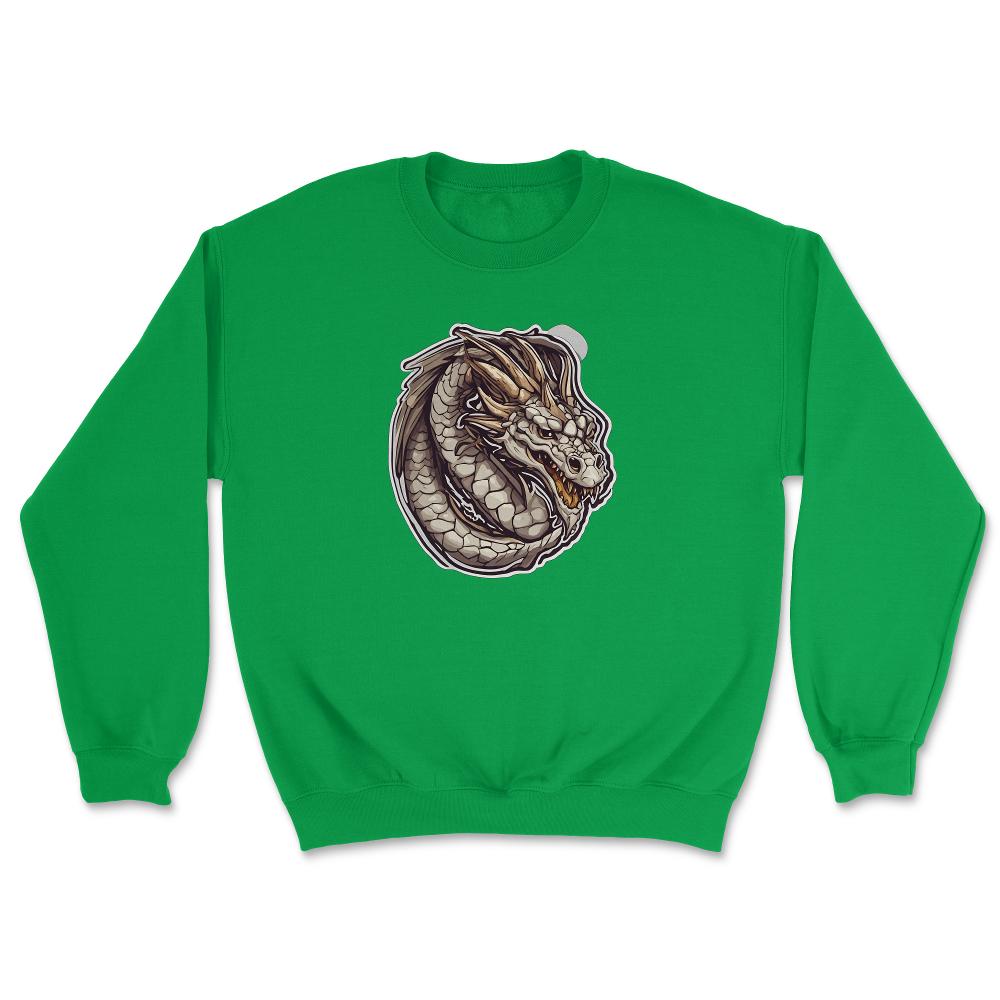 Dragon_2 Unisex Sweatshirt - Irish Green