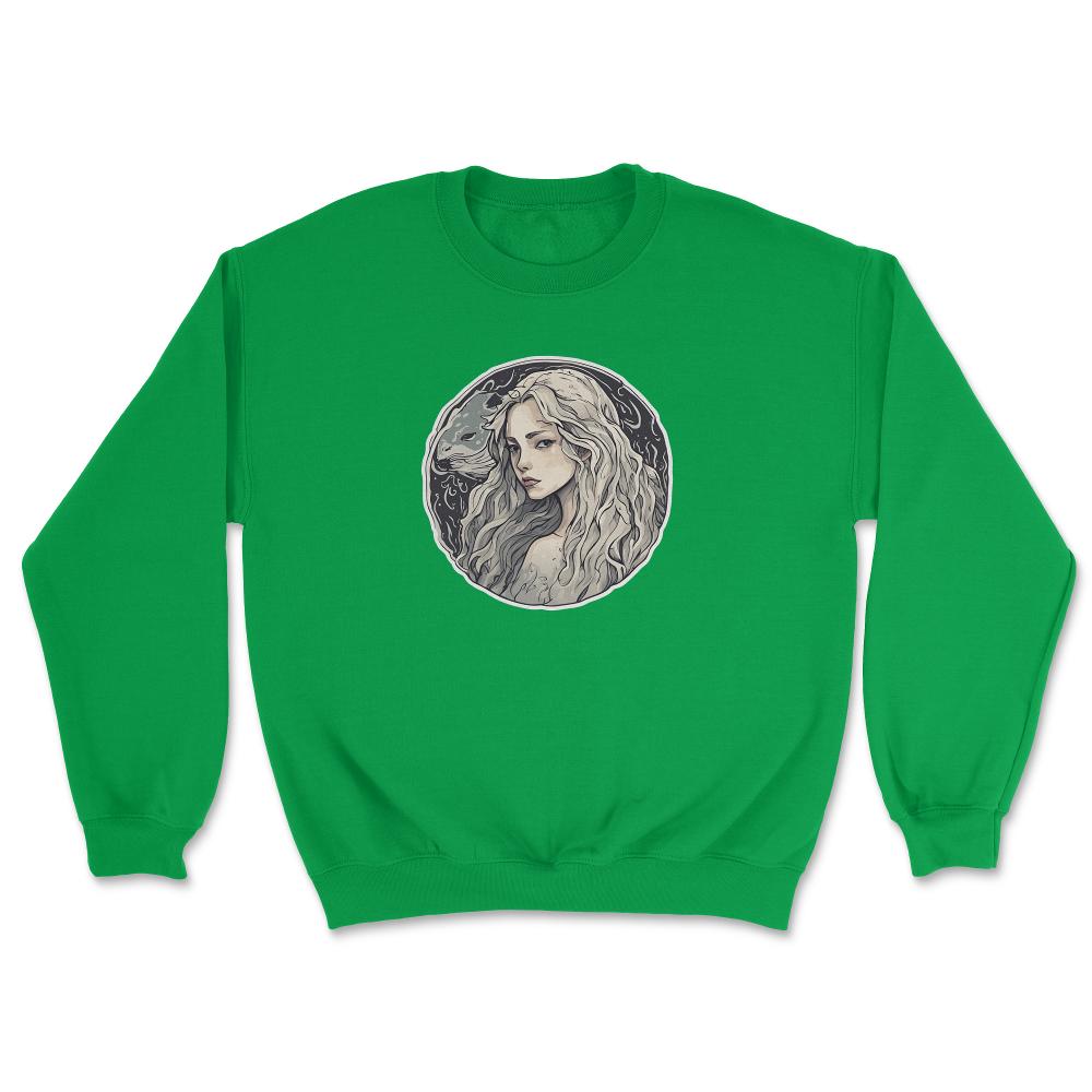 Kitsune Unisex Sweatshirt - Irish Green