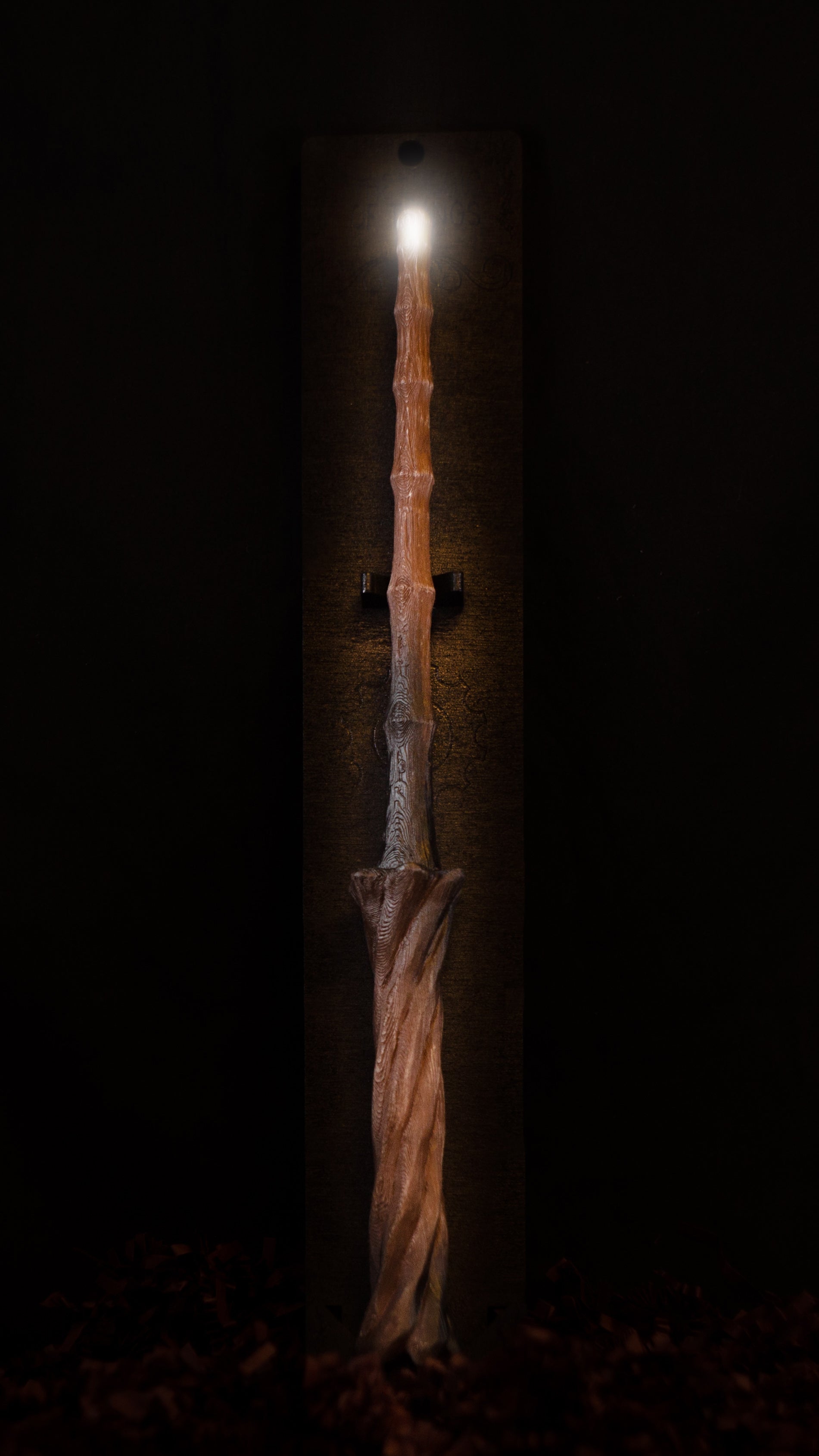 Custom Wand | Dark Magic | Illuminated - The Cauldron Shop